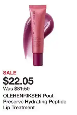 Sephora OLEHENRIKSEN Pout Preserve Hydrating Peptide Lip Treatment offer