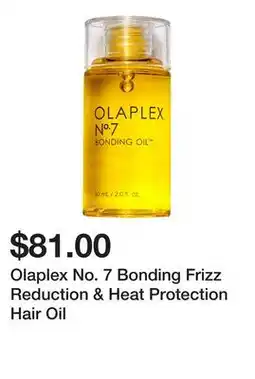 Sephora Olaplex No. 7 Bonding Frizz Reduction & Heat Protection Hair Oil offer