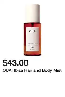 Sephora OUAI Ibiza Hair and Body Mist offer