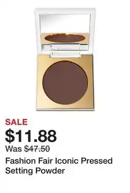 Sephora Fashion Fair Iconic Pressed Setting Powder offer