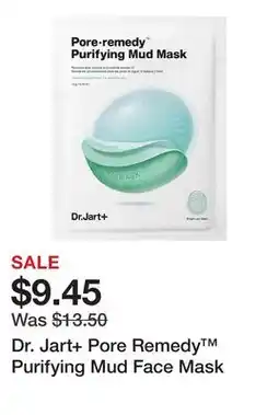 Sephora Dr. Jart+ Pore Remedy Purifying Mud Face Mask offer