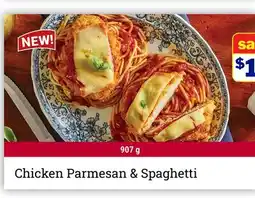 M & M Food Market Chicken Parmesan & Spaghetti offer