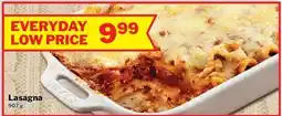 M & M Food Market Lasagna offer