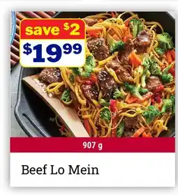 M & M Food Market Beef Lo Mein offer