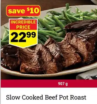 M & M Food Market Slow Cooked Beef Pot Roast offer