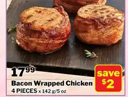 M & M Food Market Bacon Wrapped Chicken offer