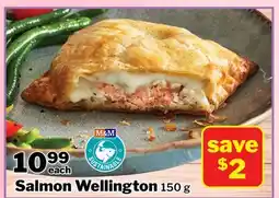 M & M Food Market Salmon Wellington offer