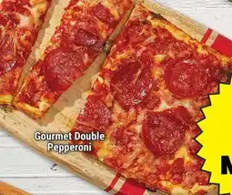 M & M Food Market Gourmet Double Pepperoni Flatbreads offer