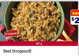 M & M Food Market Beef Stroganoff offer