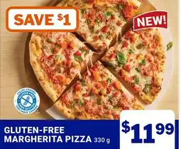 M & M Food Market GLUTEN-FREE MARGHERITA PIZZA offer