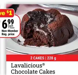 M & M Food Market Lavalicious Chocolate Cakes offer