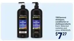 Walmart TRESemmé Shampoo, Conditioner or Styling Products offer