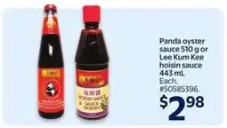 Walmart Panda oyster sauce 510 g or Lee Kum Kee hoisin sauce 443 mL offer