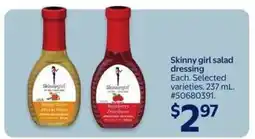 Walmart Skinnygirl Salad Dressing offer