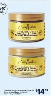 Walmart SheaMoisture Jamaican Black Castor Oil offer
