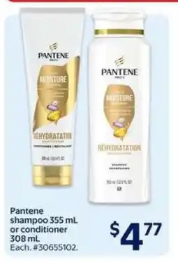 Walmart PANTENE SHAMPOO OR CONDITIONER offer