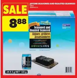 Real Canadian Superstore Jayone Seasoned and Roasted Seaweed offer