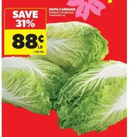 Real Canadian Superstore NAPA CABBAGE offer