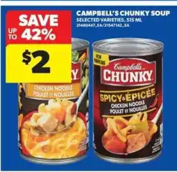 Real Canadian Superstore Campbell's Chunky Soup offer