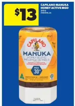 Real Canadian Superstore Capilano Manuka Honey Active MGO offer