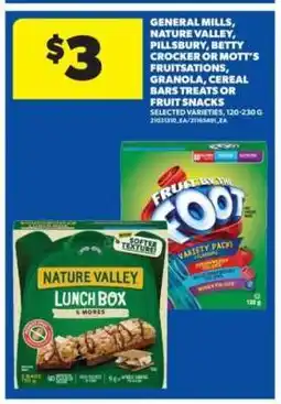 Real Canadian Superstore General Mills, Nature Valley, Pillsbury, Betty Crocker or Mott's offer