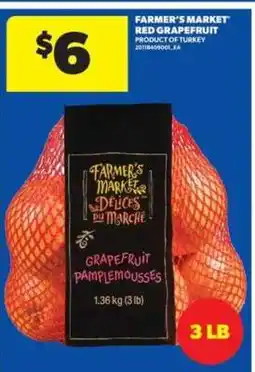 Real Canadian Superstore Farmer's Market Red Grapefruit offer