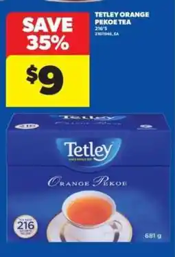 Real Canadian Superstore Tetley Orange Pekoe Tea offer