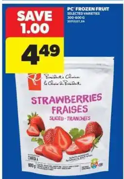 Real Canadian Superstore PC FROZEN FRUIT offer