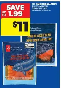 Real Canadian Superstore PC Smoked Salmon offer
