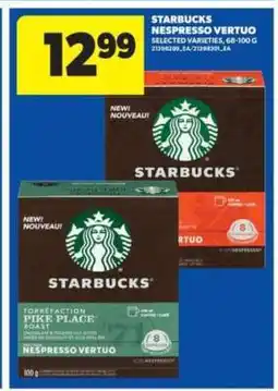 Real Canadian Superstore STARBUCKS NESPRESSO VERTUO offer