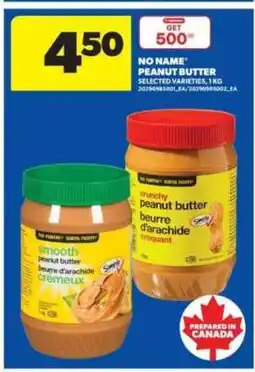 Real Canadian Superstore NO NAME PEANUT BUTTER offer