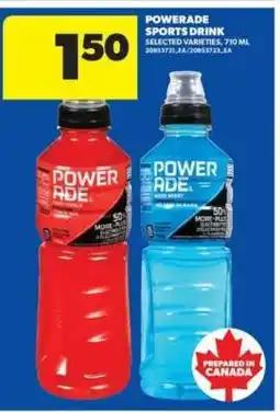 Real Canadian Superstore POWERADE SPORTS DRINK offer