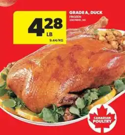 Real Canadian Superstore GRADE A DUCK offer