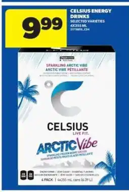 Real Canadian Superstore Celsius Energy Drinks offer