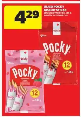 Real Canadian Superstore GLICO POCKY BISCUIT STICKS offer