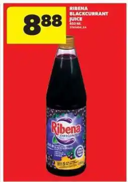Real Canadian Superstore Ribena Blackcurrant Juice offer