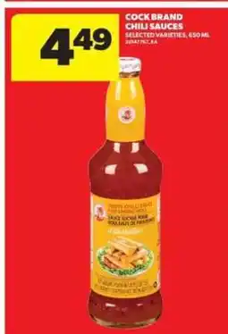 Real Canadian Superstore Cock Brand Chili Sauces offer