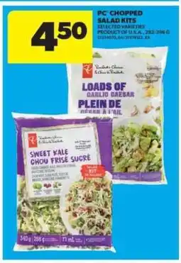 Real Canadian Superstore PC Chopped Salad Kits offer