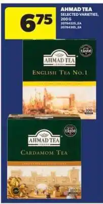 Real Canadian Superstore Ahmad Tea offer