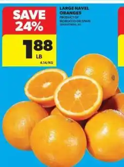 Real Canadian Superstore Large Navel Oranges offer