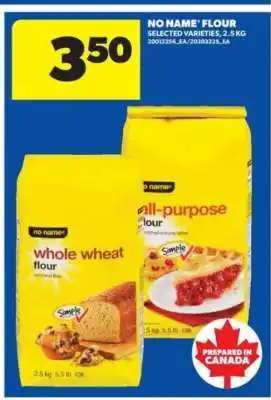 Real Canadian Superstore No Name Flour offer