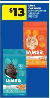 Real Canadian Superstore IAMS CAT FOOD offer