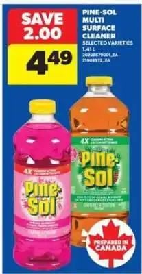 Real Canadian Superstore Pine-Sol Multi-Surface Cleaner offer