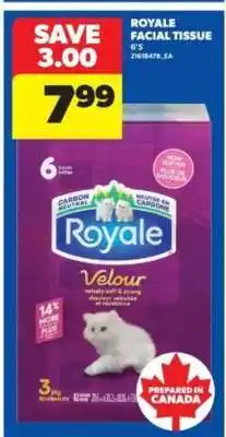 Real Canadian Superstore Royale Facial Tissue offer