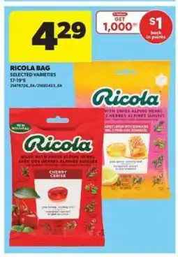 Real Canadian Superstore Ricola Bag offer