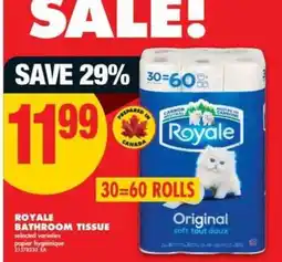 No Frills ROYALE BATHROOM TISSUE offer