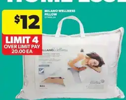 Real Canadian Superstore MILANO WELLNESS PILLOW offer