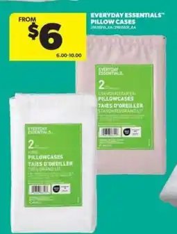 Real Canadian Superstore Everyday Essentials Pillow Cases offer