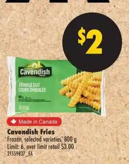 No Frills Cavendish Fries offer