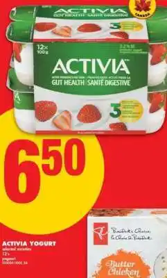 No Frills Activia Yogurt offer
